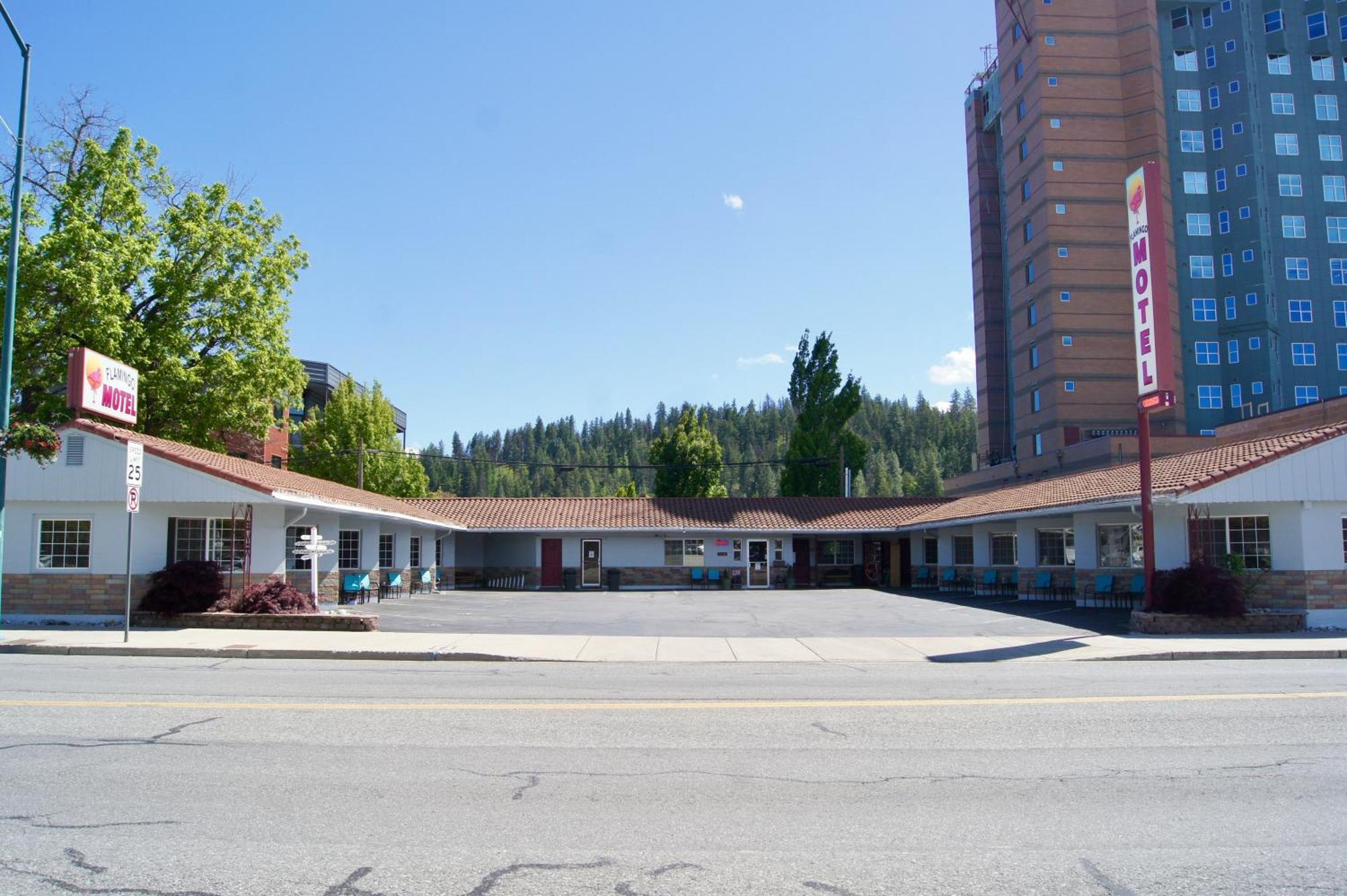 Flamingo Motel Coeur d'Alene Exterior foto